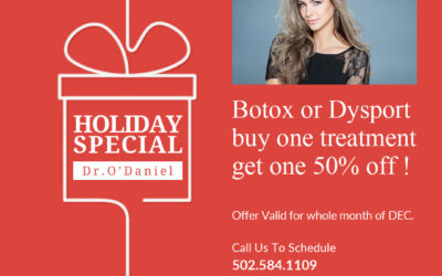 Holiday promo – Buy one Botox or Dysport treatment and get one 50% off!